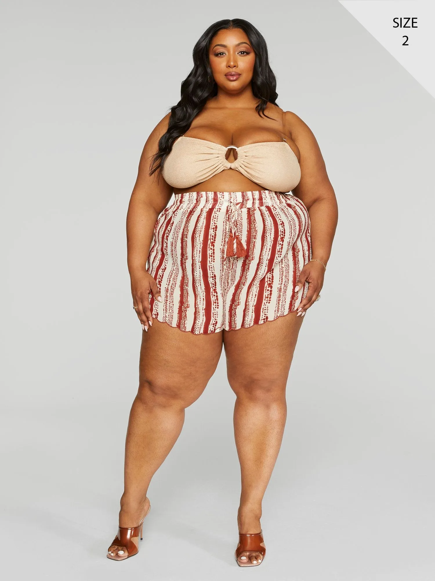 Vera Striped Shorts