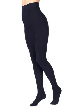 Voodoo Cable Tights in Navy