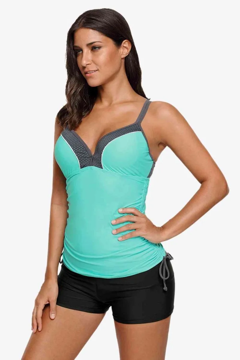 Wave Kissed Tankini Swimsuits