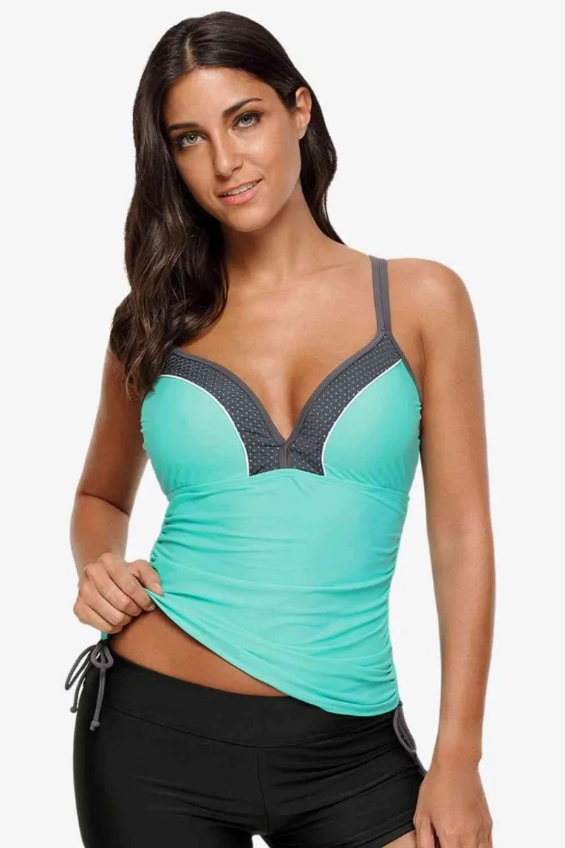 Wave Kissed Tankini Swimsuits