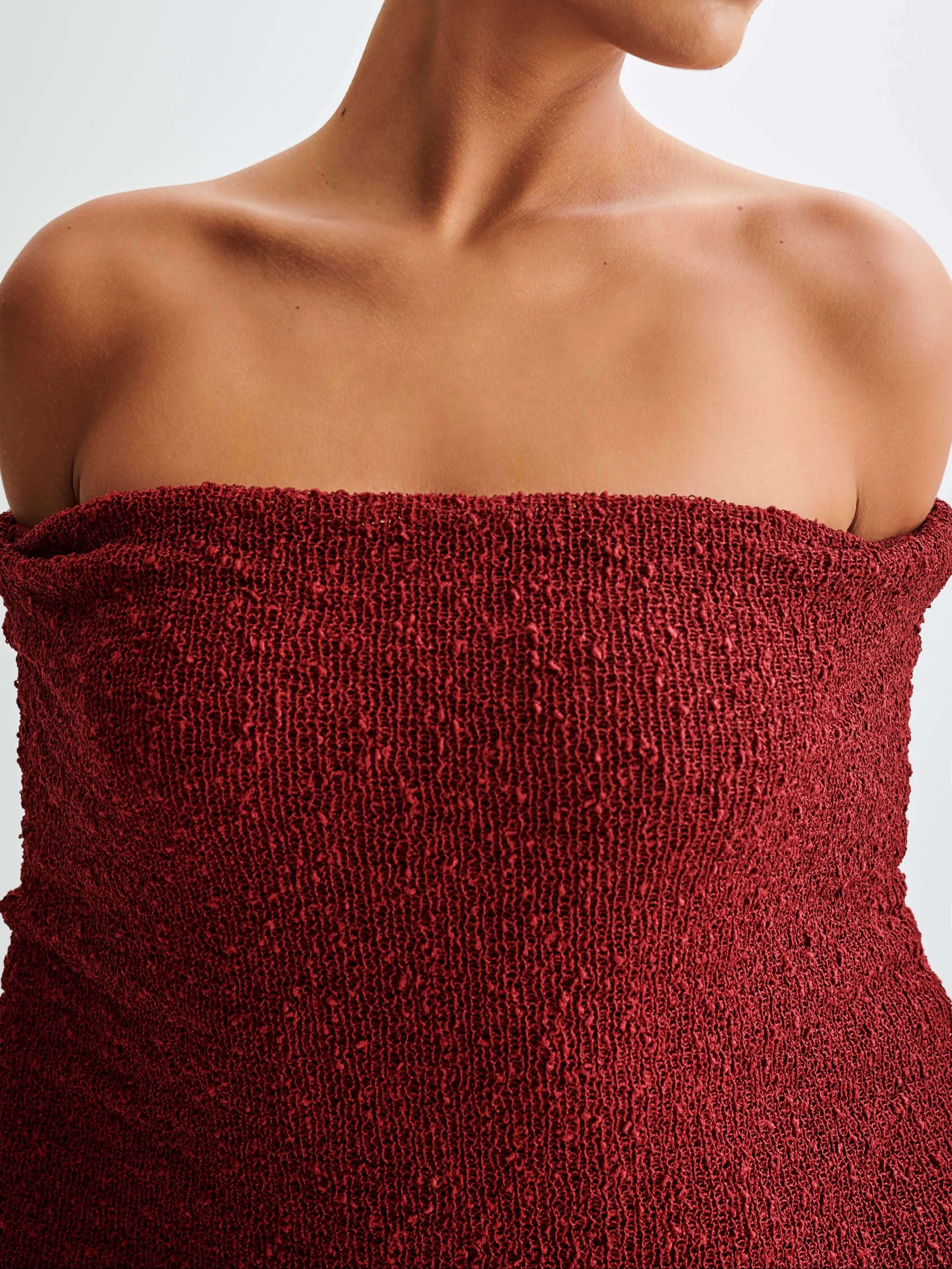 Wenkouban-Christmas Thanksgiving Gift New Year's Eve Dress party look inspos back to school dress  Marisol Off Shoulder Boucle Maxi Dress