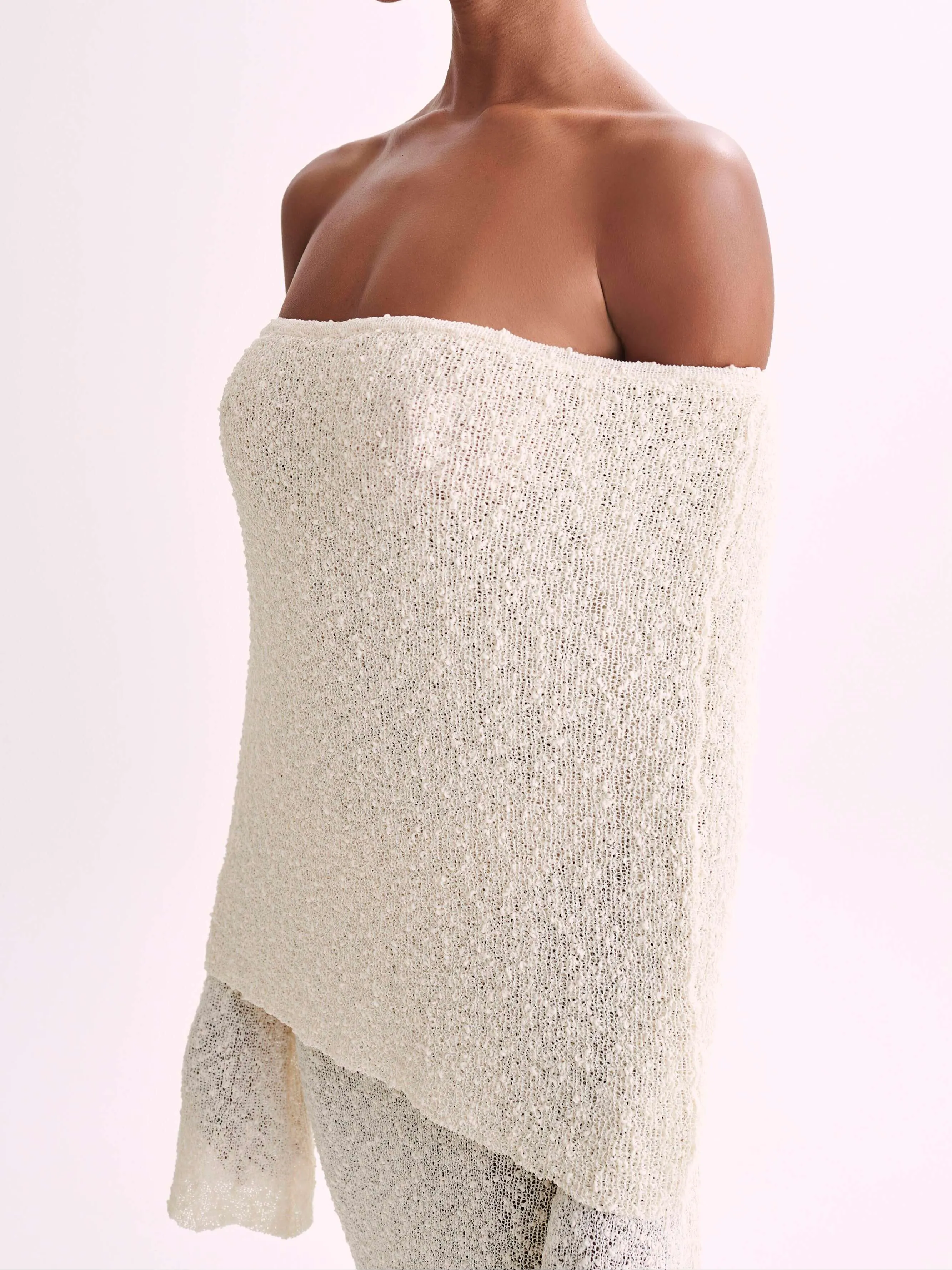 Wenkouban-Christmas Thanksgiving Gift New Year's Eve Dress party look inspos back to school dress  Marisol Off Shoulder Boucle Maxi Dress