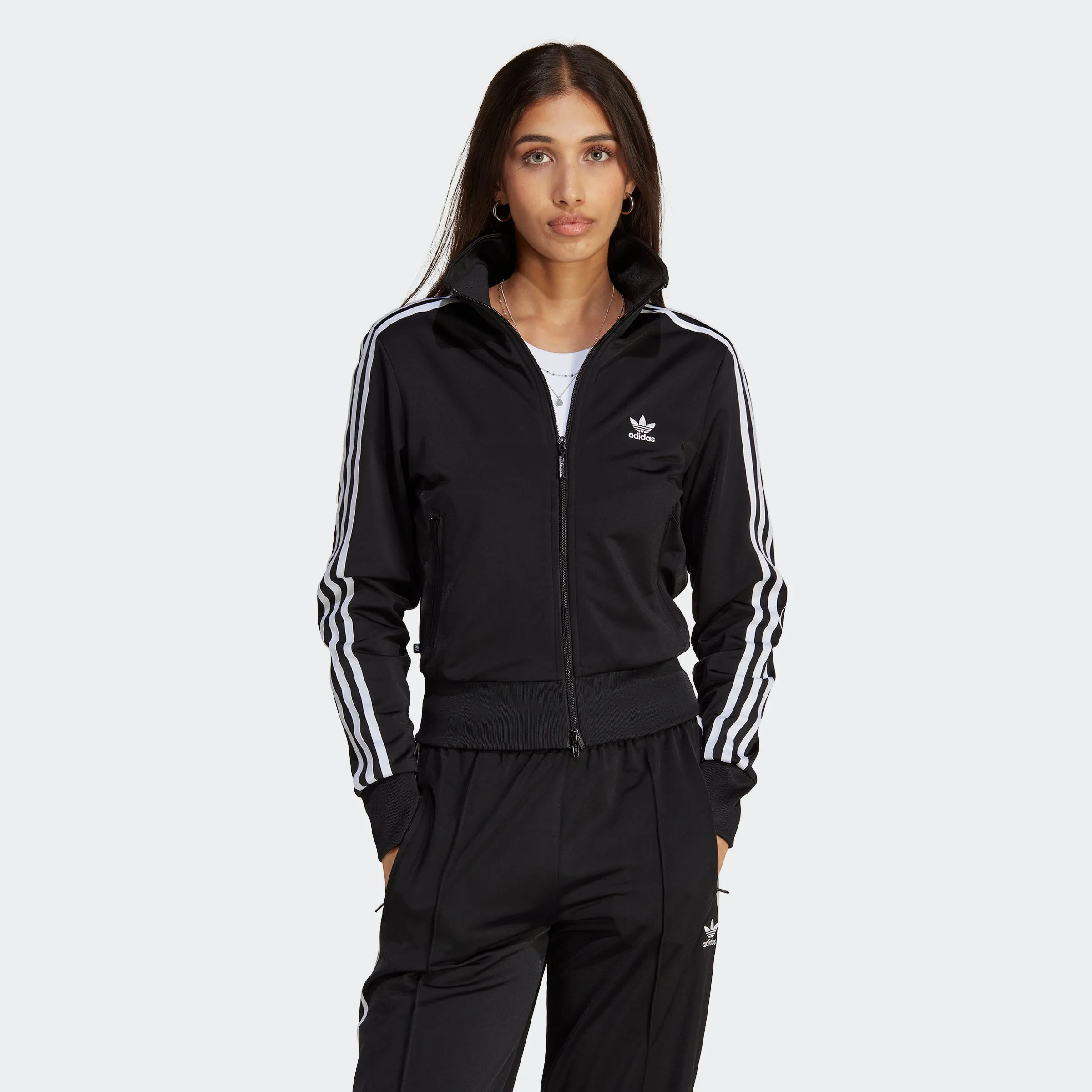 Women's adidas Originals Adicolor Classics Firebird Track Jacket Black