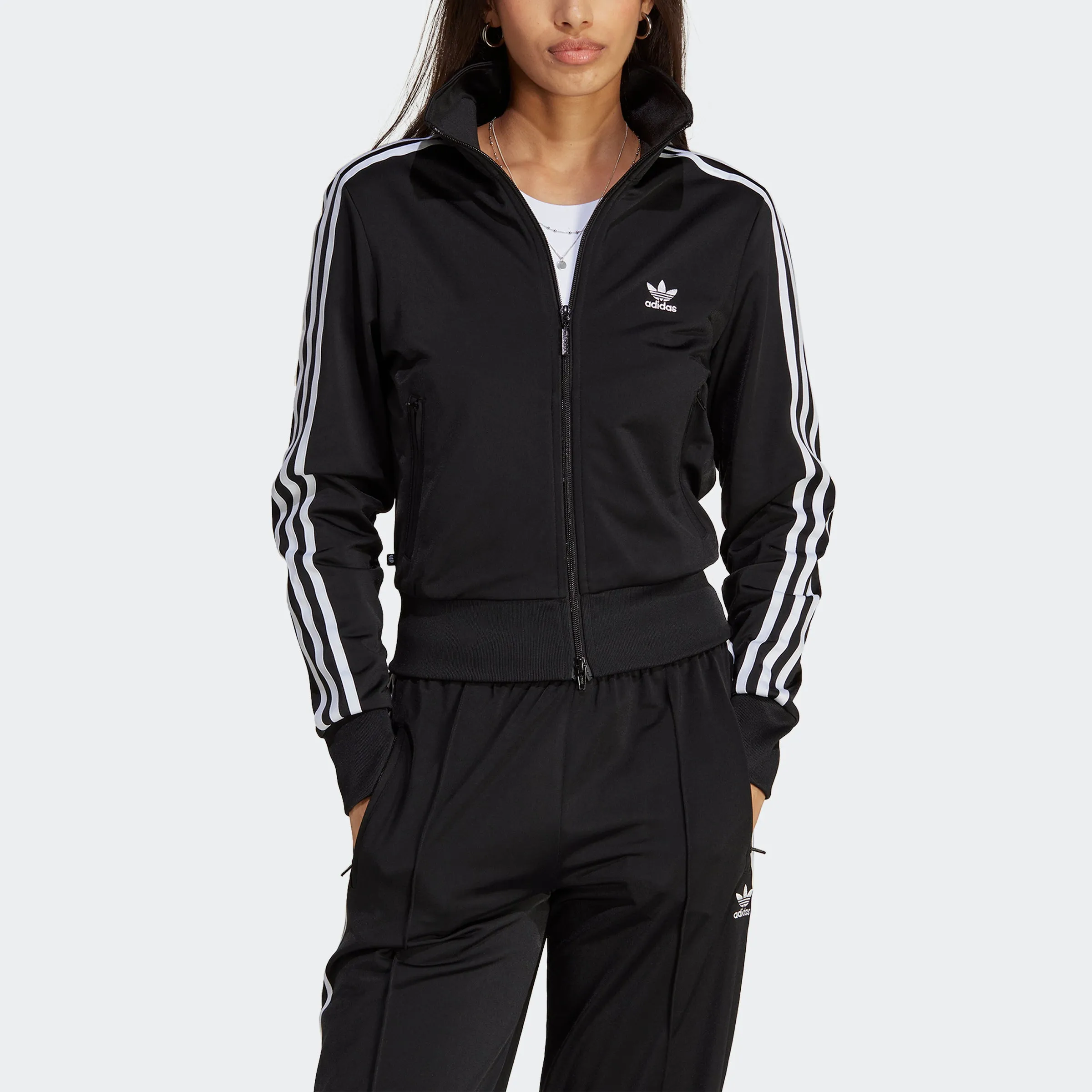 Women's adidas Originals Adicolor Classics Firebird Track Jacket Black