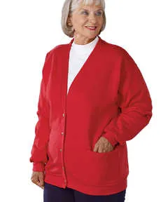 Women's Quality Fleece Cardigan